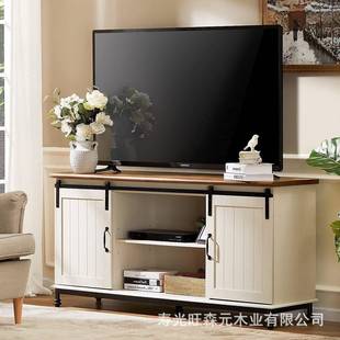 家具 影视柜柜视视柜组合板式 复古风美式 地电柜客IBJ厅家具板式