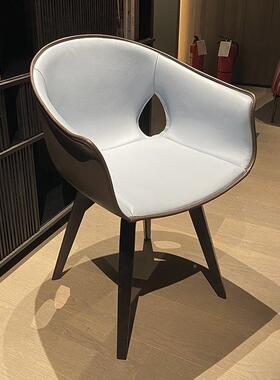 X139意式极简马鞍皮电Z脑奢华椅PF/GCinger办公椅子可旋转SBZ书椅