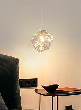 冰创块床头吊灯设计UTT师202围新款5意玻璃长线氛意大利网红款小