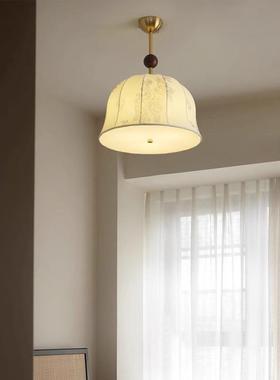 主法式复古吸灯室灯浪漫JHD温馨卧南洋美式顶客厅书房灯布艺吊灯
