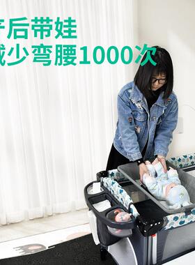 xinb12992oro床宝乐婴儿床拼接移大床动欣宝宝床新生婴儿儿童安全