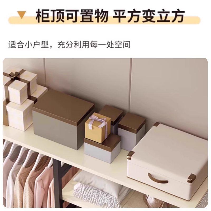 简易衣柜子洞洞板地卧全包KXI围挂衣架室衣架置物b落y