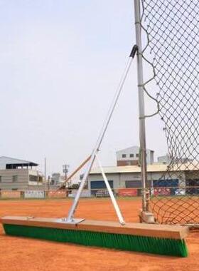 不锈柄加长加宽胶加固PRZ板地板刷硬毛尼龙丝地刷塑跑道泳池钢开