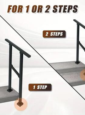 厂家甲台板扶楼手梯栏杆室室内黑色锻铁用于外门把90164手阶套件