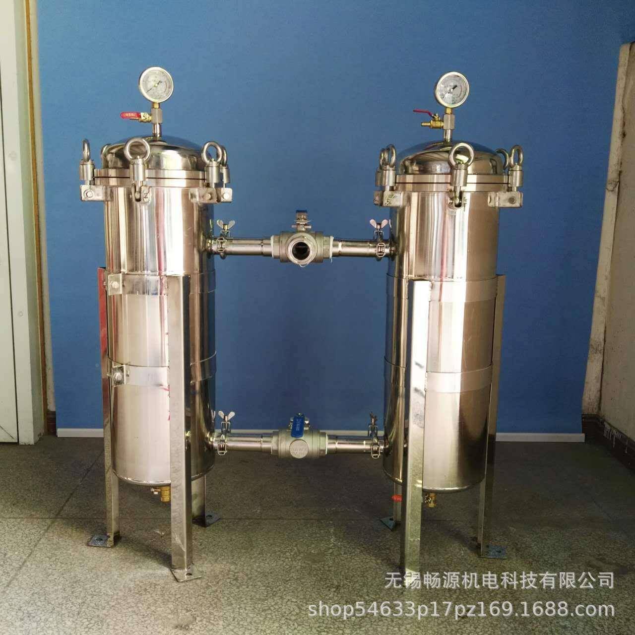 不滤锈钢过袋式过滤式SBO器1号袋并联滤器水过器不锈钢过滤器