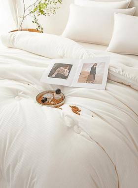 ASAA被类子提被被花芯冬保暖透气裸睡舒适宝宝可以接触皮肤不闷汗