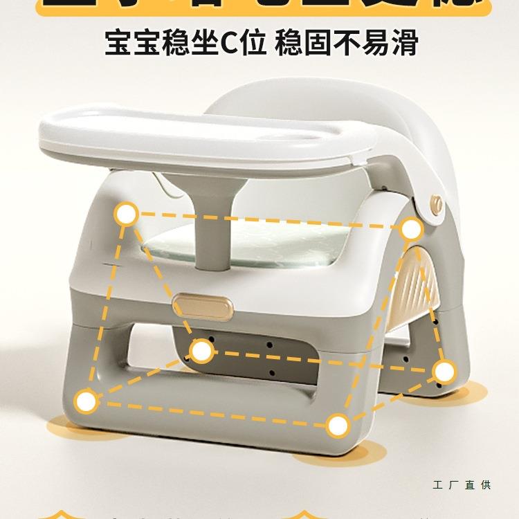 宝宝餐儿童子小椅子婴椅儿叫叫背椅靠椅吃饭JBR座椅家用矮款餐凳