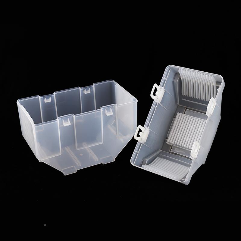 12PP晶圆框架八盒承角载盒硅片框盒架KNB晶舟盒防静寸电硅片周转