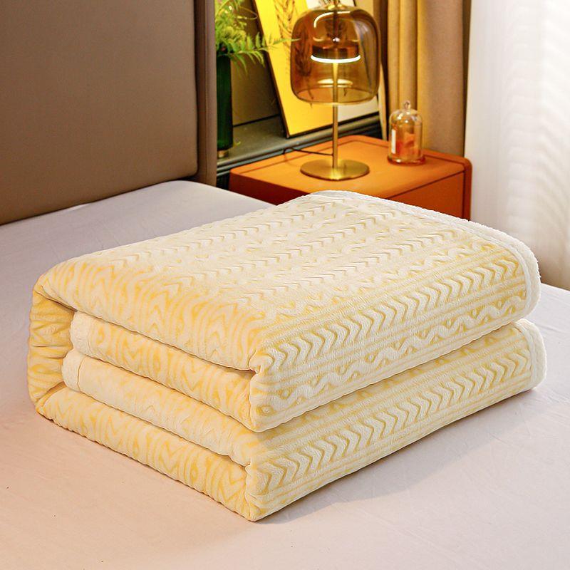 珊瑚毛毯被床单毯子铺床冬42179天加绒绒加季厚冬双面绒午盖睡毯不掉毛