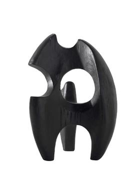 现脂代简约样房创板抽象树火苗摆件客厅JVY电视柜橱窗软装意摆设