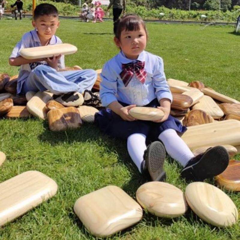 儿童户外真大型自搭碳款化清水鹅卵石仿积木儿幼园新玩具区MPO域