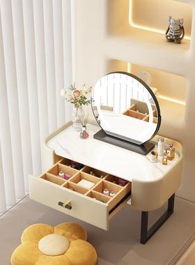 ONG轻飘窗梳妆妆台小户型化妆奢桌网室红现代简约床头化柜卧榻榻