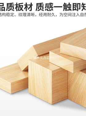 实GIH木书架客厅落地墙转角置物架家用靠示日式窄立柜桃木胡色展