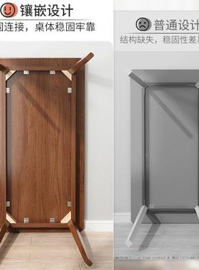 极简实木电书桌25978桌家用卧室房脑简约学生学习写字台简书易桌椅组合