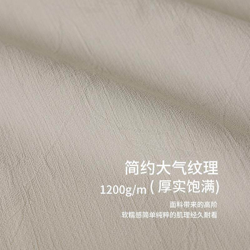 225年新款雪尼尔窗帘遮光现代简JCK约隔钱窗热客0厅卧室帘布有花