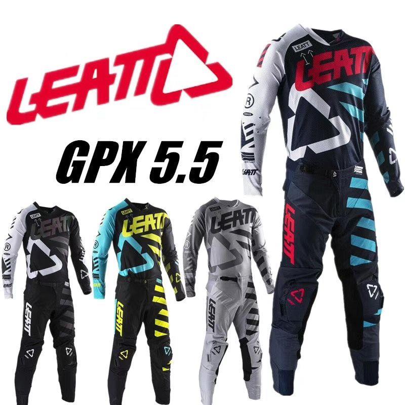 2022新款LEATT 5.5越野套装 红牛骑行服套装越野机车赛车服速降