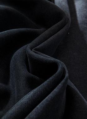 厂针家免重磅蜡染面FDV卫衣蜡染洗退卫衣布美潮做旧复古秋冬织洗