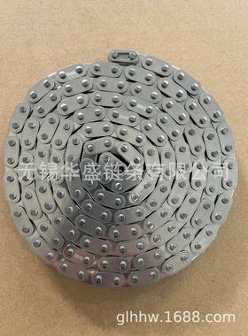 270不锈钢滚子链条质304材传SS06B-1工用输送动业链条单双排滚子