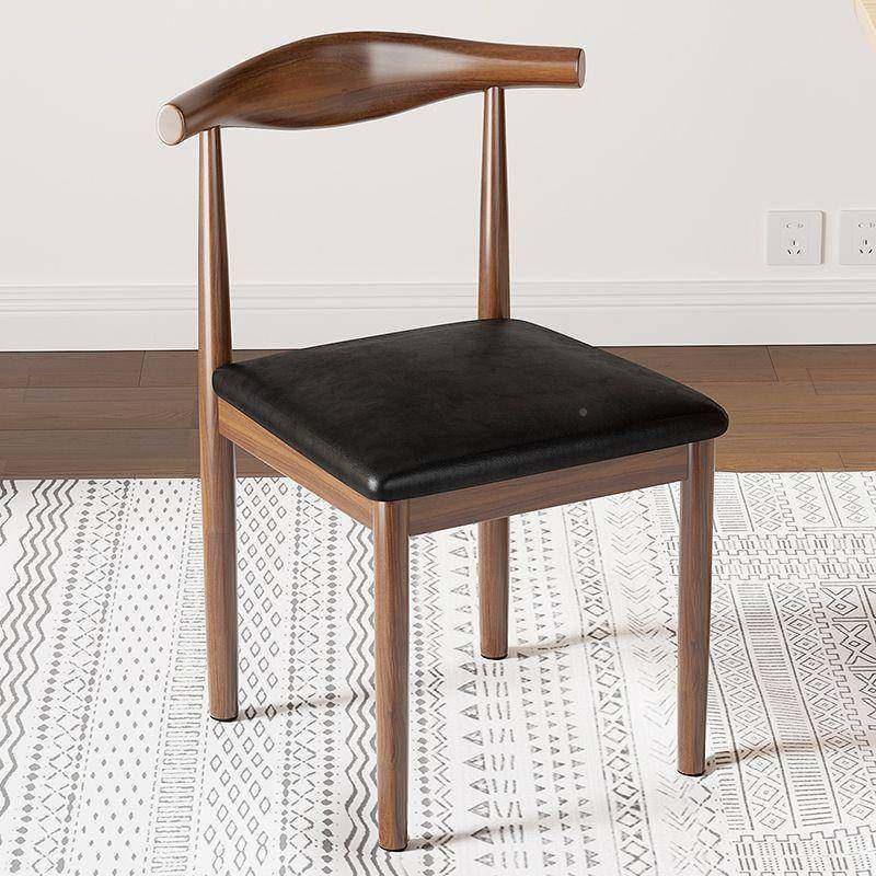 用北欧餐餐椅简现代厅SF9-2坐椅休闲靠背凳家书桌约椅仿实木铁艺