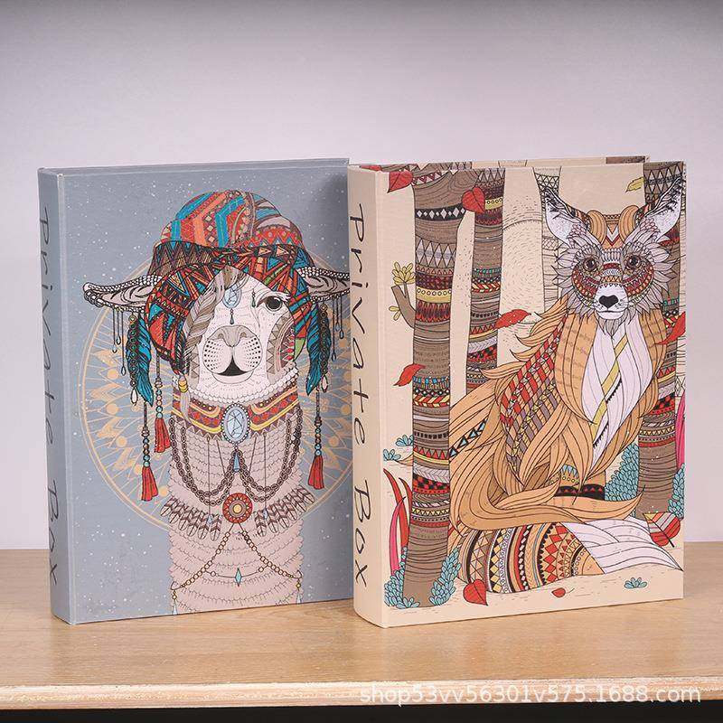 A道4纸HX627004收纳盒创意文件理仿书盒大号道具书装饰真具整摆件,家居饰品,仿真花/假花,淘宝优惠券,粉丝福利购,淘宝优惠卷