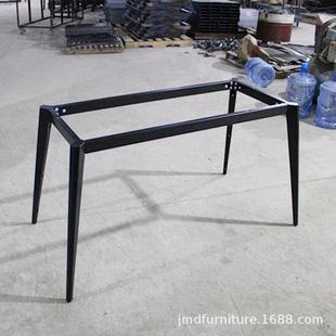 厂家现货椎脚办公桌腿新JMD 钢架线槽八桌字脚型钢铁脚架家 661款
