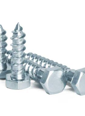 IN571D六角头木螺钉碳钢G5285六角自攻螺钉BBQNV10G2镀锌外六角自