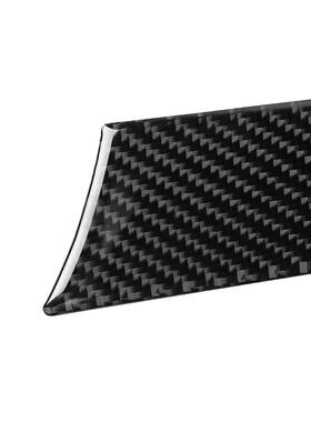 适门用奥迪A4B810111真碳维车门板手装饰贴门拉条盖板4件套纤改装