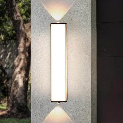 户外壁灯围阳墙花园门大口庭院灯台过光YCL-117道楼梯上下发防水