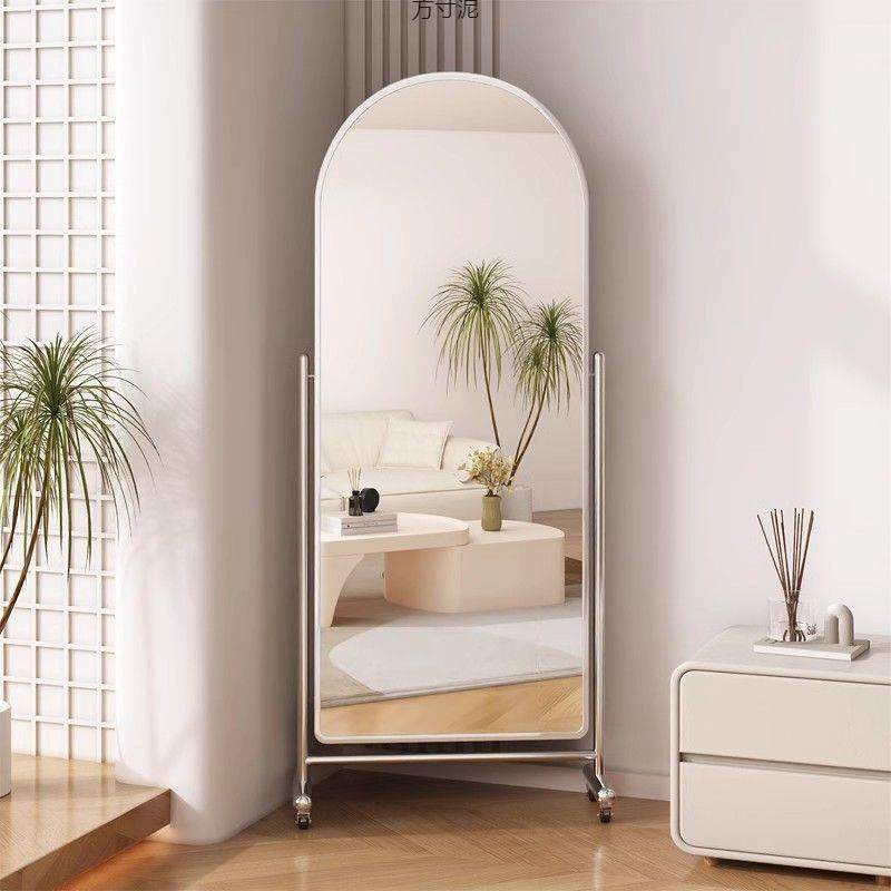 应落地身镜LYC可移动家用高清试衣子服店装美颜舞蹈镜卧室穿衣镜