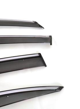 专用雨于荣e95051车窗防眉晴雨0挡威荣威95注塑雨挡外部配件
