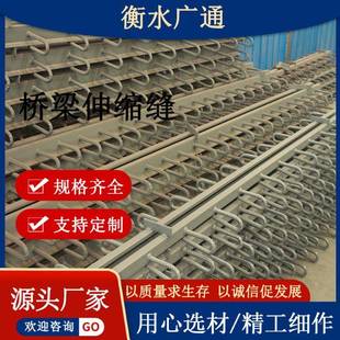 桥梁伸缩缝数544式 置梳齿多缩向变位模形 型钢变形缝c型桥梁伸缝装