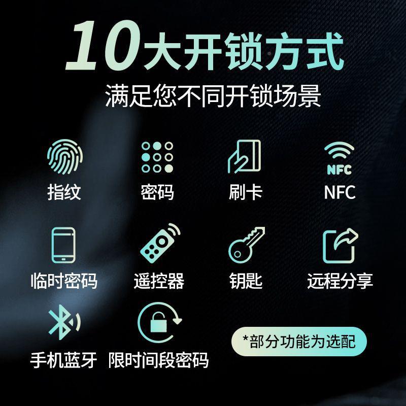 智能牛头锁指出48租不房锈钢防盗门锁院子老纹式铁门密码锁户外防