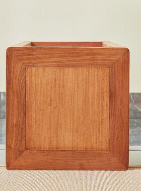 明清古典缅花梨中花架景花几香几式实甸HJ-Y041木摆件盆架客厅阳