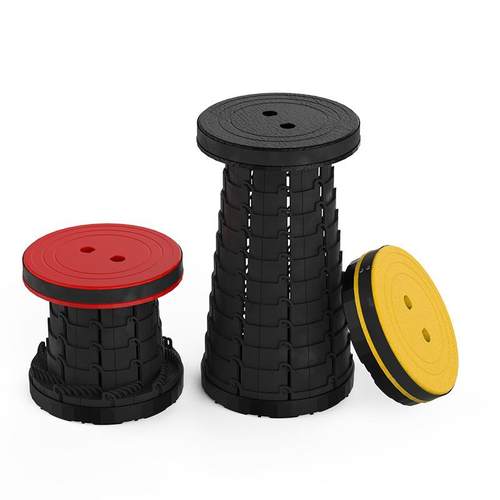 便携式431收折叠伸缩塑料凳子外缩椅子家用板凳小折户叠收纳凳