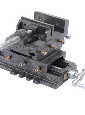 发虎厂家直台钳寸机用虎钳51534寸钻床平口虎钳十字平口钳