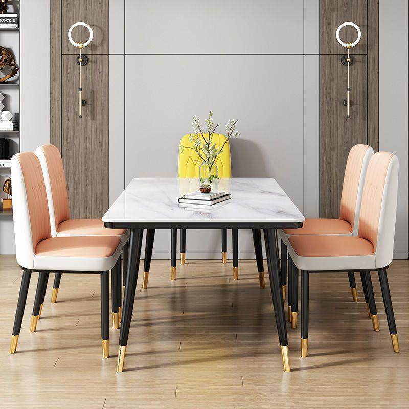 餐桌椅合家组用轻奢见详情约小户型吃饭子钢化玻桌璃仿大理石饭桌,商业/办公家具,餐桌椅系列,淘宝优惠券,粉丝福利购,淘宝优惠卷