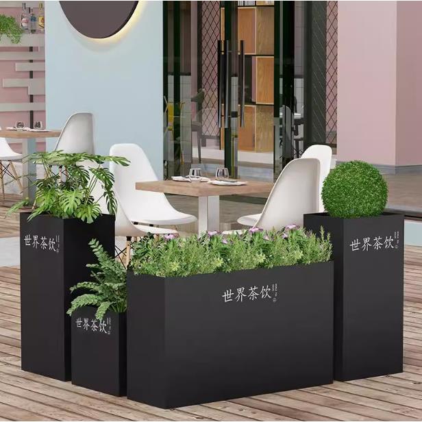 铁户艺外不锈花箱成钢品盆花花架商业街花坛售楼部室外00025520花