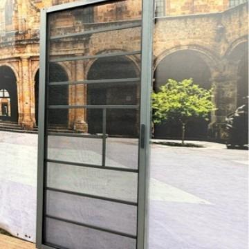 回OHN卷隐形窗铝纱合金04不锈钢洗防蚊防盗窗一体可拆户防护