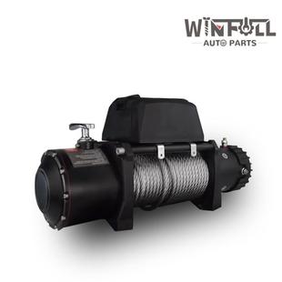 12v24v直流电动0绞盘130丝0LBS5897KG绳钢自救脱困984电动绞盘