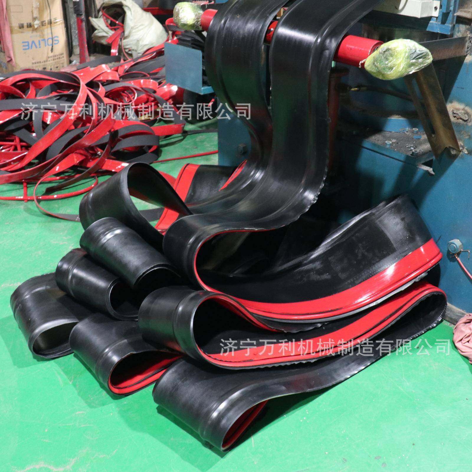 Y型溢防裙件板刮板机配聚氨酯Y型防溢裙板型导XAI料槽T防溢裙边