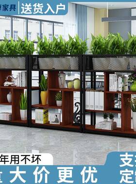 铁艺办公风室隔屏落地家架装饰工业风WMS断简约现代客厅用置物架