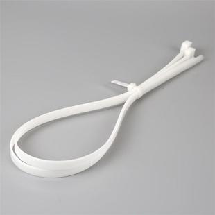 自锁龙扎尼带8*76线0式mm一拉得扎带黑白色勒死狗8*760电扎绳