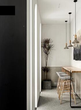 吧台桌实木桌椅VJO桌组合商酒吧台家用长阳台用靠墙高脚窄子条小