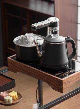 桃木电茶胡炉边框实木装饰框架电热水壶双炉3嵌入保护框式2FYR0*7