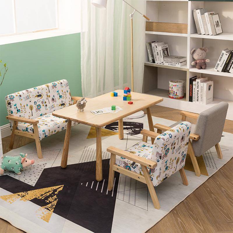 日YII式儿童沙儿发座椅儿单人迷你阅读区幼宝宝沙发子幼园椅小沙