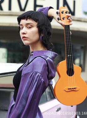 DNNER唐农-C1系列O碳纤学维全单尤克里里初者QUN克男女乌丽丽小吉