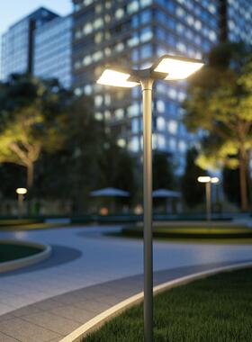 户外用太16319阳能庭院灯别墅景观小灯区米广场高杆灯家院子接电