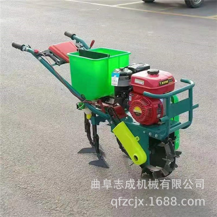 农用手推多功能施肥播种开沟机