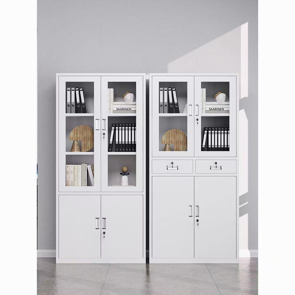 拆01装文件柜钢制储办公室铁皮资料柜财证务凭档案柜物文件柜