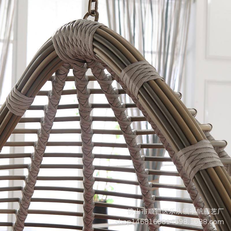 户红外休闲藤椅网吊椅家秋千A807鸟巢用吊篮台摇篮椅室内外懒阳人